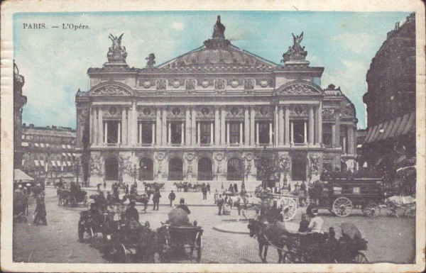Paris, l`Opéra